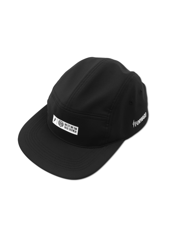 D.G.F.C CAMP CAP (BLACK/WHITE)